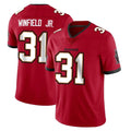 Parkc TB.Buccaneers #31 Antoine Winfield Jr. Player Red Limited Vapor F.U.S.E. Home Game Stitched Jerseys