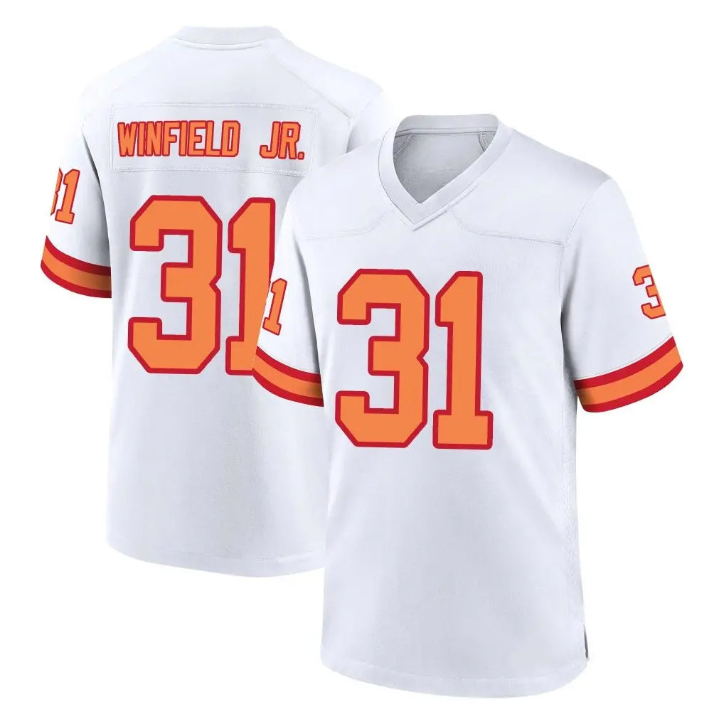 Parkc TB.Buccaneers #31 Antoine Winfield Jr. Player White '76 Home Game Stitched Jerseys