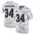 Parkc TB.Buccaneers #34 Alex Anzalone Player Arctic Camo Limited Salute To Service Home Game Stitched Jerseys