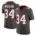 Parkc TB.Buccaneers #34 Alex Anzalone Player Pewter Limited Alternate Vapor Home Game Stitched Jerseys