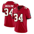 Parkc TB.Buccaneers #34 Alex Anzalone Player Red Limited Vapor Home Game Stitched Jerseys