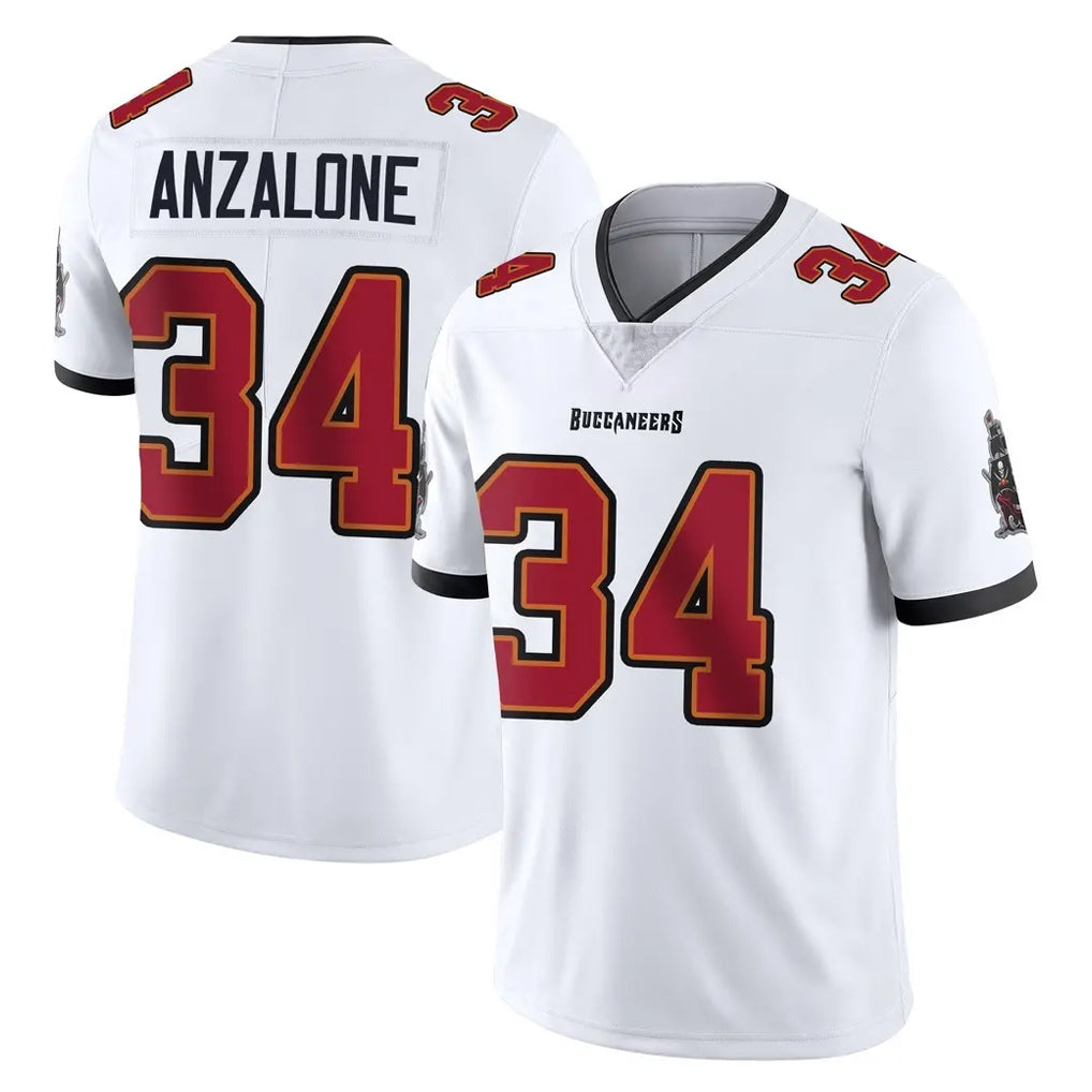 Parkc TB.Buccaneers #34 Alex Anzalone Player White Limited Vapor Untouchable Home Game Stitched Jerseys