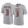 Parkc TB.Buccaneers #3 Rueben Bain Jr. Player Gray Atmosphere Fashion Home Game Stitched Jerseys