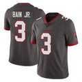 Parkc TB.Buccaneers #3 Rueben Bain Jr. Player Pewter Limited Alternate Vapor Home Game Stitched Jerseys