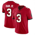 Parkc TB.Buccaneers #3 Rueben Bain Jr. Player Red Limited Vapor F.U.S.E. Home Game Stitched Jerseys