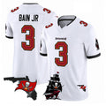 Parkc TB.Buccaneers #3 Rueben Bain Jr. Player White Limited 2026 Season Vapor F.U.S.E. Home Game Stitched Jerseys