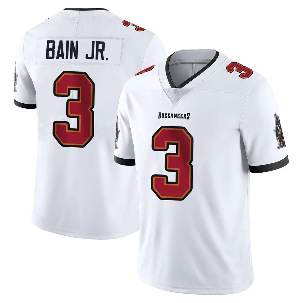 Parkc TB.Buccaneers #3 Rueben Bain Jr. Player White Limited Vapor Untouchable Home Game Stitched Jerseys