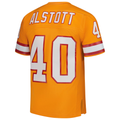 Parkc TB.Buccaneers #40 Mike Alstott Mitchell & Ness Orange Legacy Replica Stitched Puhic Jersey