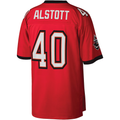 Parkc TB.Buccaneers #40 Mike Alstott Mitchell & Ness Red Legacy Replica Stitched Puhic Jersey