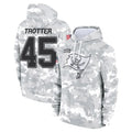 Parkc TB.Buccaneers #45 Josiah Trotter Player Arctic Camo Limited Salute to Service Pullover Hoodies Game Stitched Jerseys