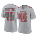 Parkc TB.Buccaneers #45 Josiah Trotter Player Gray Atmosphere Fashion Home Game Stitched Jerseys