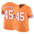 Parkc TB.Buccaneers #45 Josiah Trotter Player Orange Limited Vapor F.U.S.E. Home Game Stitched Jerseys