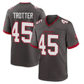 Parkc TB.Buccaneers #45 Josiah Trotter Player Pewter Alternate Home Game Stitched Jerseys