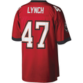 Parkc TB.Buccaneers #47 John Lynch Mitchell & Ness Red Legacy Replica Jersey