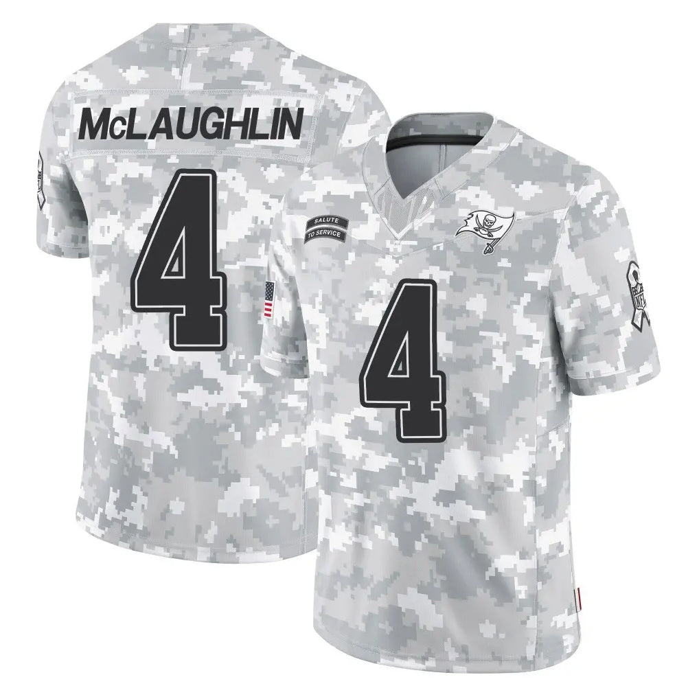 Parkc TB.Buccaneers #4 Chase McLaughlin Player Arctic Camo Limited Salute To Service Home Game Stitched Jerseys