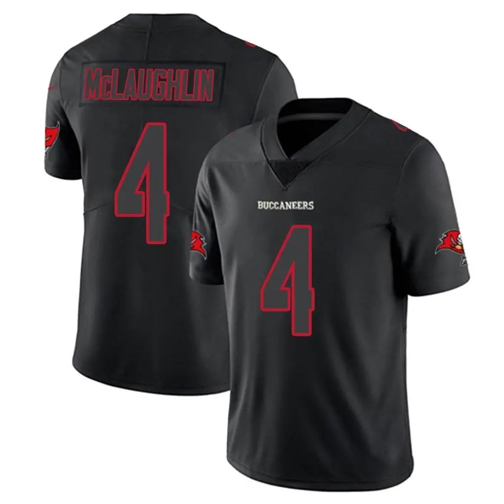 Parkc TB.Buccaneers #4 Chase McLaughlin Player Black Impact Limited Home Game Stitched Jerseys