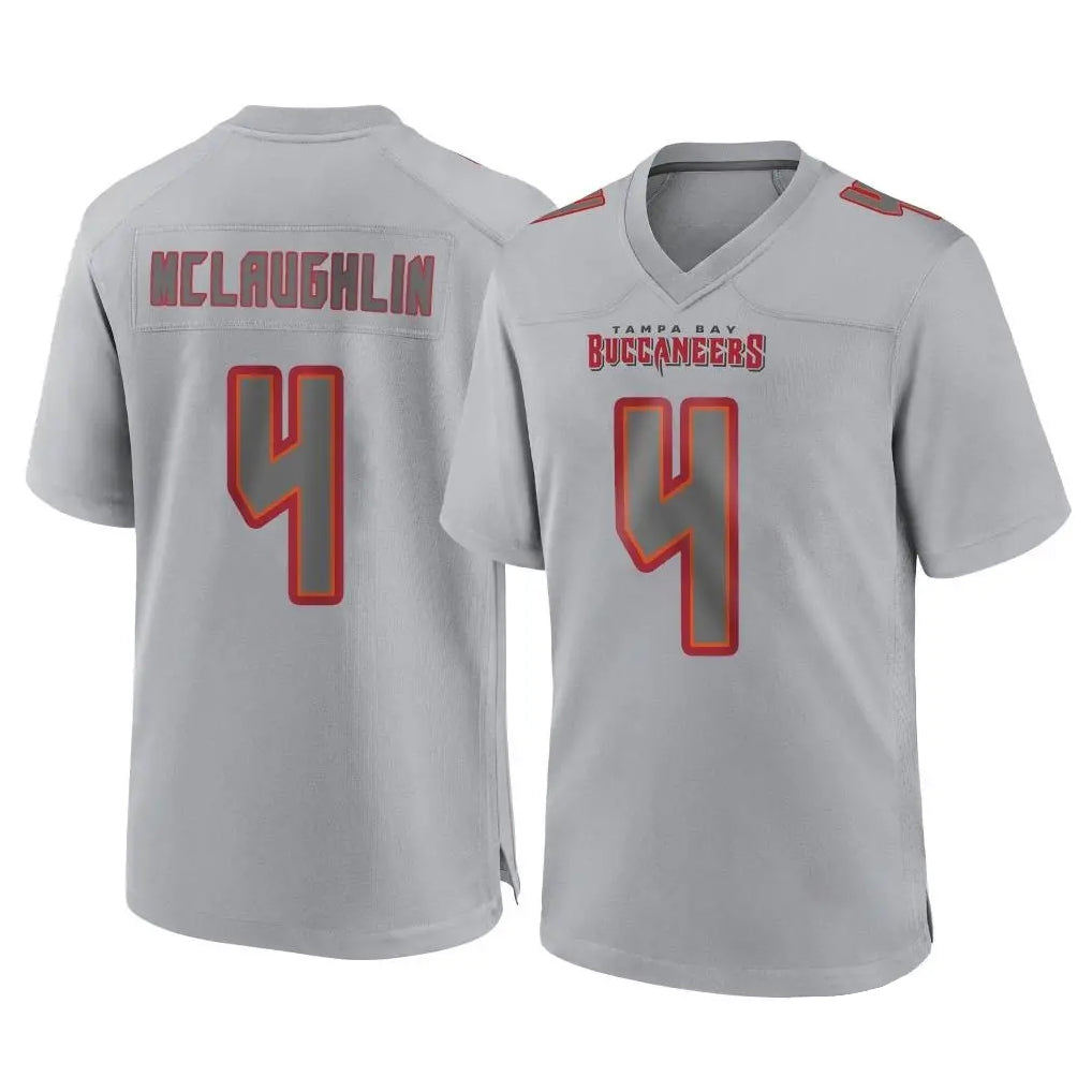 Parkc TB.Buccaneers #4 Chase McLaughlin Player Gray Atmosphere Fashion Home Game Stitched Jerseys