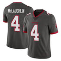 Parkc TB.Buccaneers #4 Chase McLaughlin Player Pewter Limited Alternate Vapor Home Game Stitched Jerseys