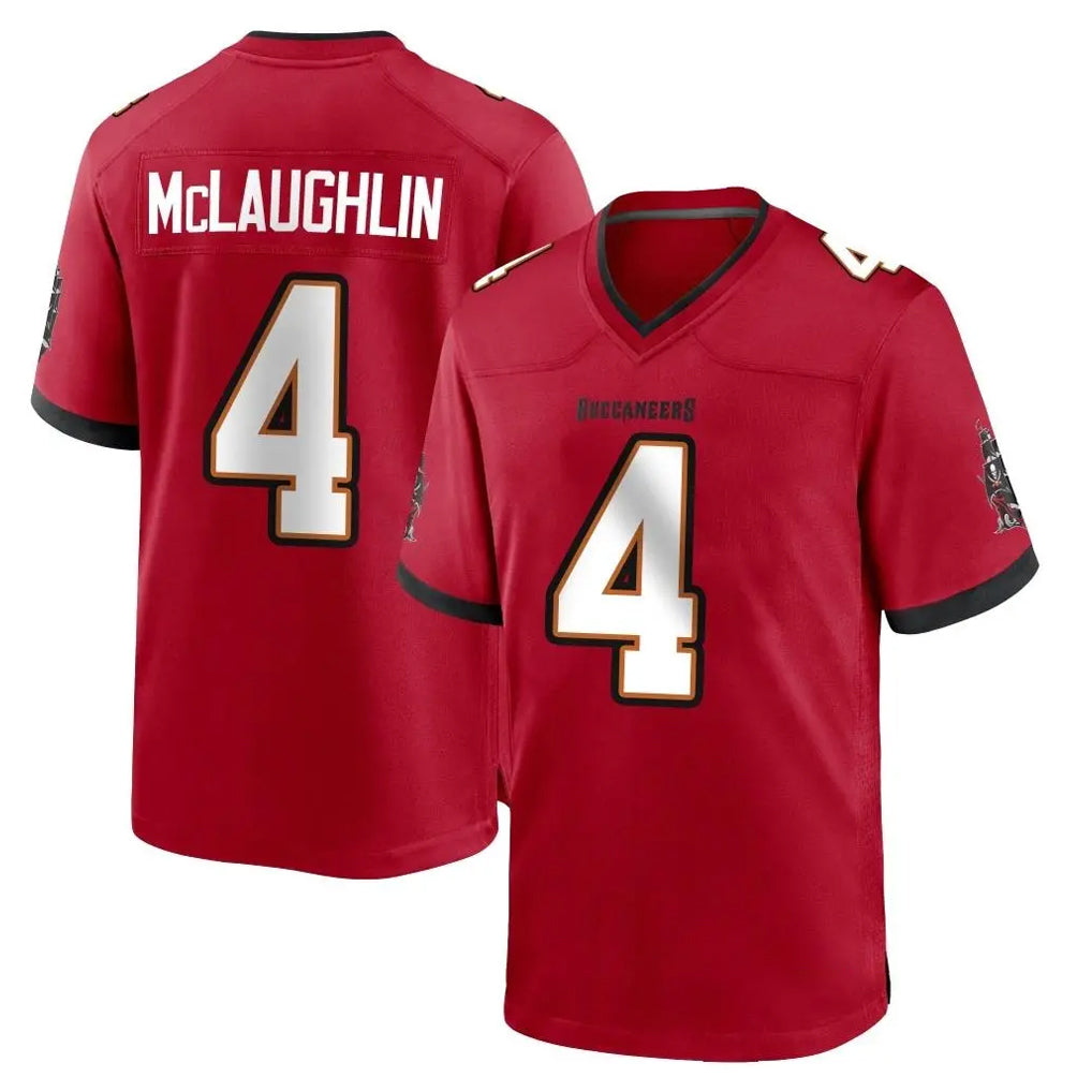 Parkc TB.Buccaneers #4 Chase McLaughlin Player Red Home Game Stitched Jerseys