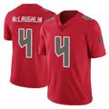 Parkc TB.Buccaneers #4 Chase McLaughlin Player Red Limited Color Rush Home Game Stitched Jerseys