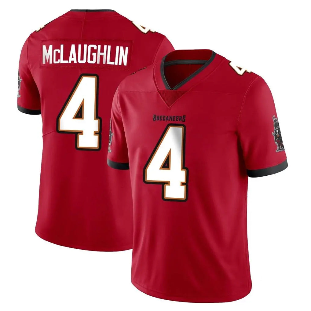 Parkc TB.Buccaneers #4 Chase McLaughlin Player Red Limited Vapor Home Game Stitched Jerseys