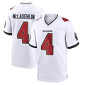 Parkc TB.Buccaneers #4 Chase McLaughlin Player White Home Game Stitched Jerseys