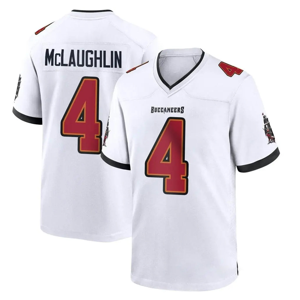 Parkc TB.Buccaneers #4 Chase McLaughlin Player White Home Game Stitched Jerseys