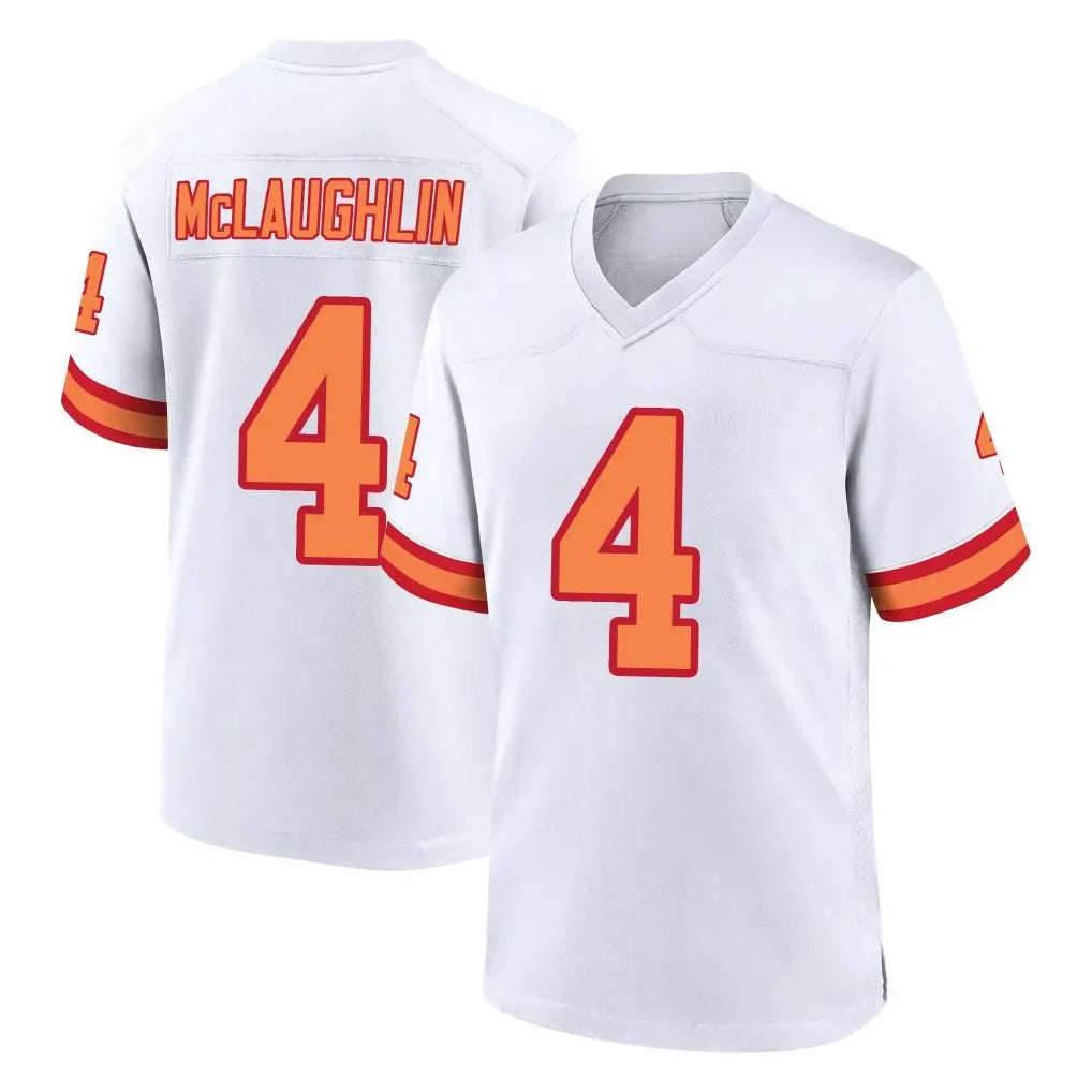 Parkc TB.Buccaneers #4 Chase McLaughlin Player White '76 Home Game Stitched Jerseys