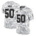 Parkc TB.Buccaneers #50 Vita Vea Player Arctic Camo Limited Salute To Service Home Game Stitched Jerseys