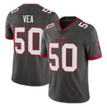 Parkc TB.Buccaneers #50 Vita Vea Player Pewter Limited Alternate Vapor Home Game Stitched Jerseys