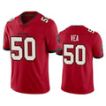 Parkc TB.Buccaneers #50 Vita Vea Player Red Limited Vapor Home Game Stitched Jerseys