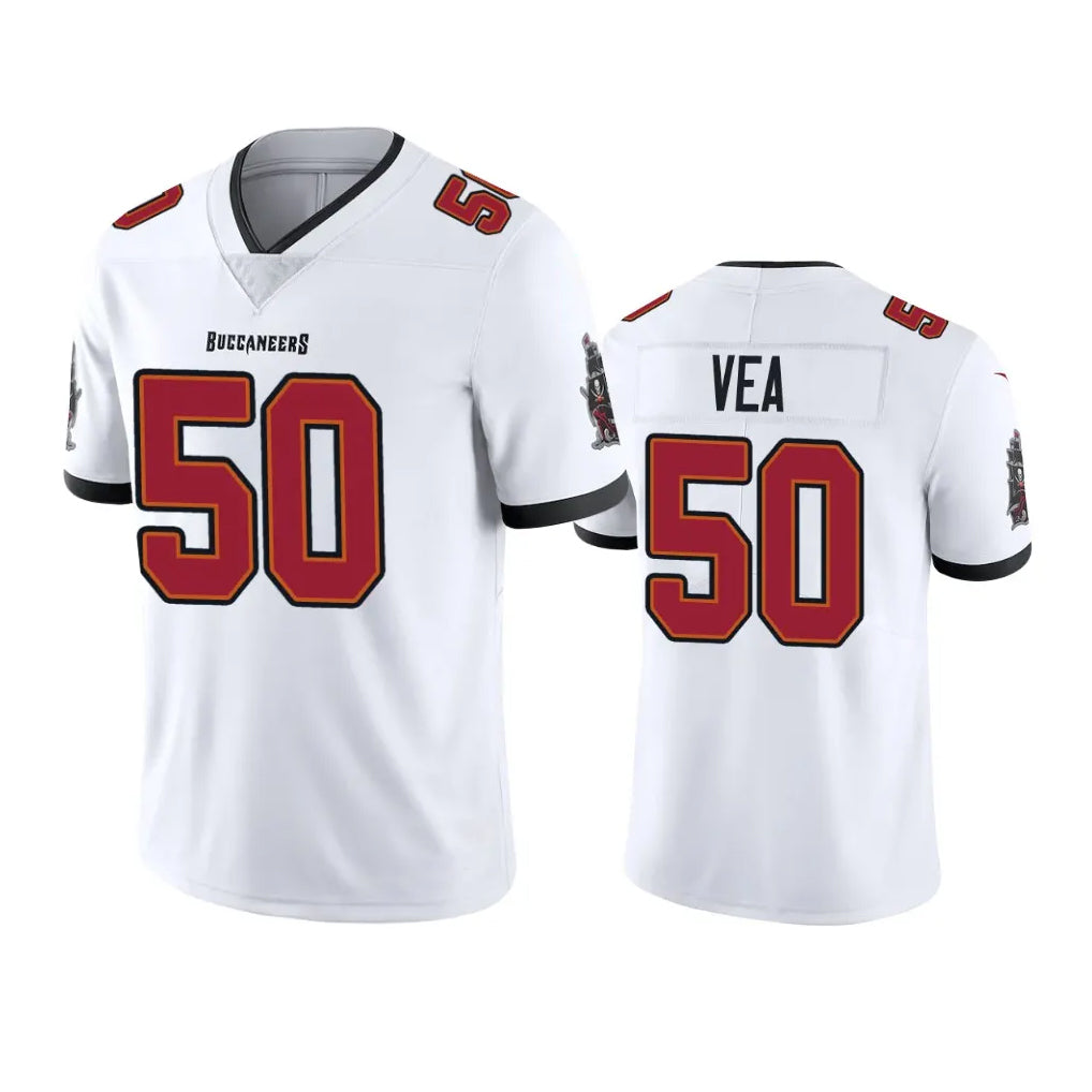 Parkc TB.Buccaneers #50 Vita Vea Player White Limited Vapor Untouchable Home Game Stitched Jerseys