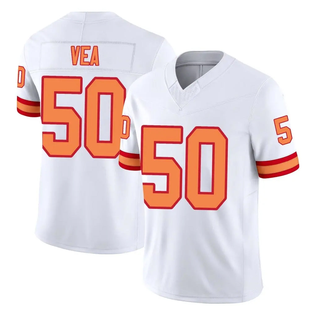 Parkc TB.Buccaneers #50 Vita Vea Player White Limited '76 Vapor F.U.S.E. Home Game Stitched Jerseys