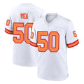 Parkc TB.Buccaneers #50 Vita Vea Player White '76 Home Game Stitched Jerseys