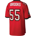 Parkc TB.Buccaneers #55 Derrick Brooks Mitchell & Ness Red Legacy Replica Stitched Puhic Jersey