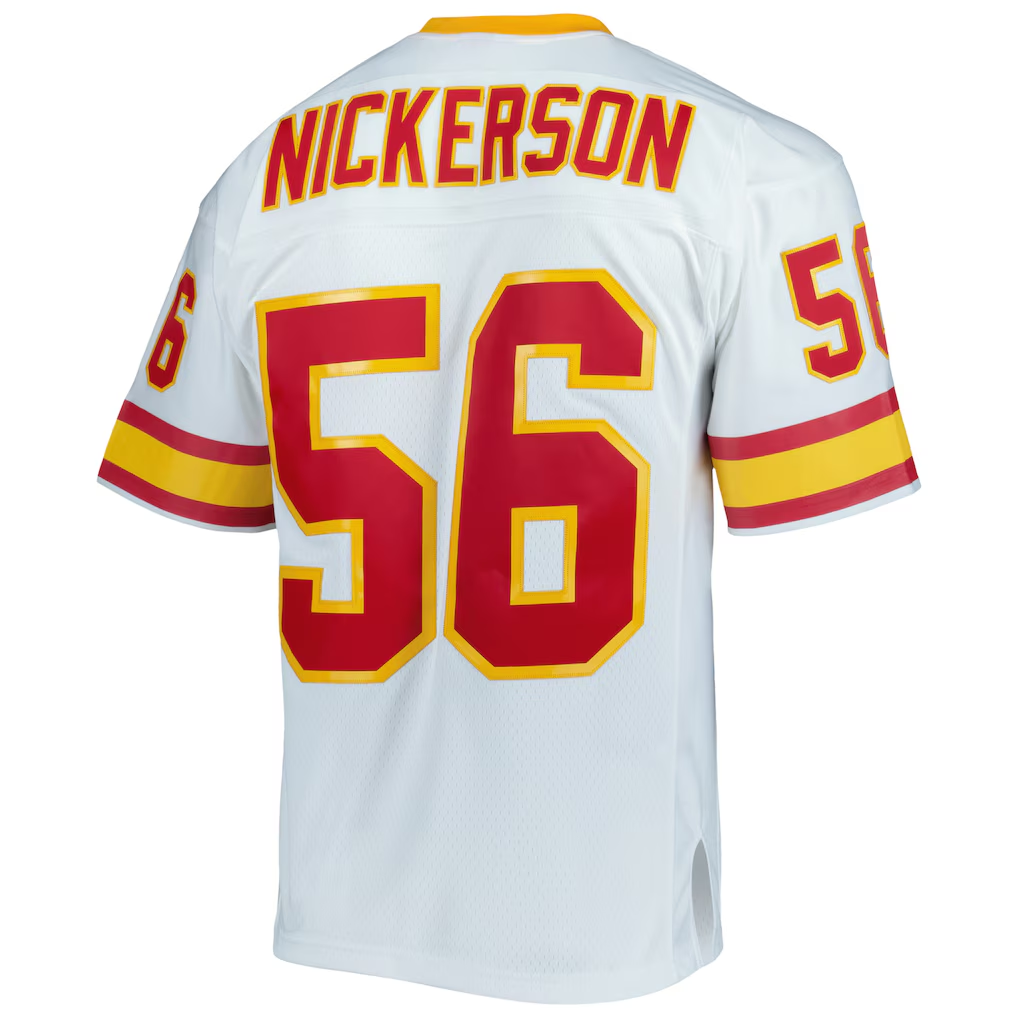 Parkc TB.Buccaneers #56 Hardy Nickerson Mitchell & Ness White Legacy Replica Jersey
