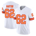 Parkc TB.Buccaneers #62 Graham Barton Player White Limited '76 Vapor F.U.S.E. Home Game Stitched Jerseys