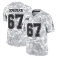 Parkc TB.Buccaneers #67 Luke Goedeke Player Arctic Camo Limited Salute To Service Home Game Stitched Jerseys