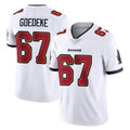 Parkc TB.Buccaneers #67 Luke Goedeke Player White Limited Vapor Untouchable Home Game Stitched Jerseys