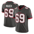 Parkc TB.Buccaneers #69 Cody Mauch Player Pewter Limited Alternate Vapor Home Game Stitched Jerseys