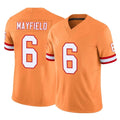 Parkc TB.Buccaneers #6 Baker Mayfield Player Orange Limited Vapor F.U.S.E. Home Game Stitched Jerseys