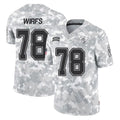 Parkc TB.Buccaneers #78 Tristan Wirfs Player Arctic Camo Limited Salute To Service Home Game Stitched Jerseys