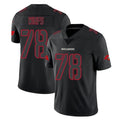 Parkc TB.Buccaneers #78 Tristan Wirfs Player Black Impact Limited Home Game Stitched Jerseys