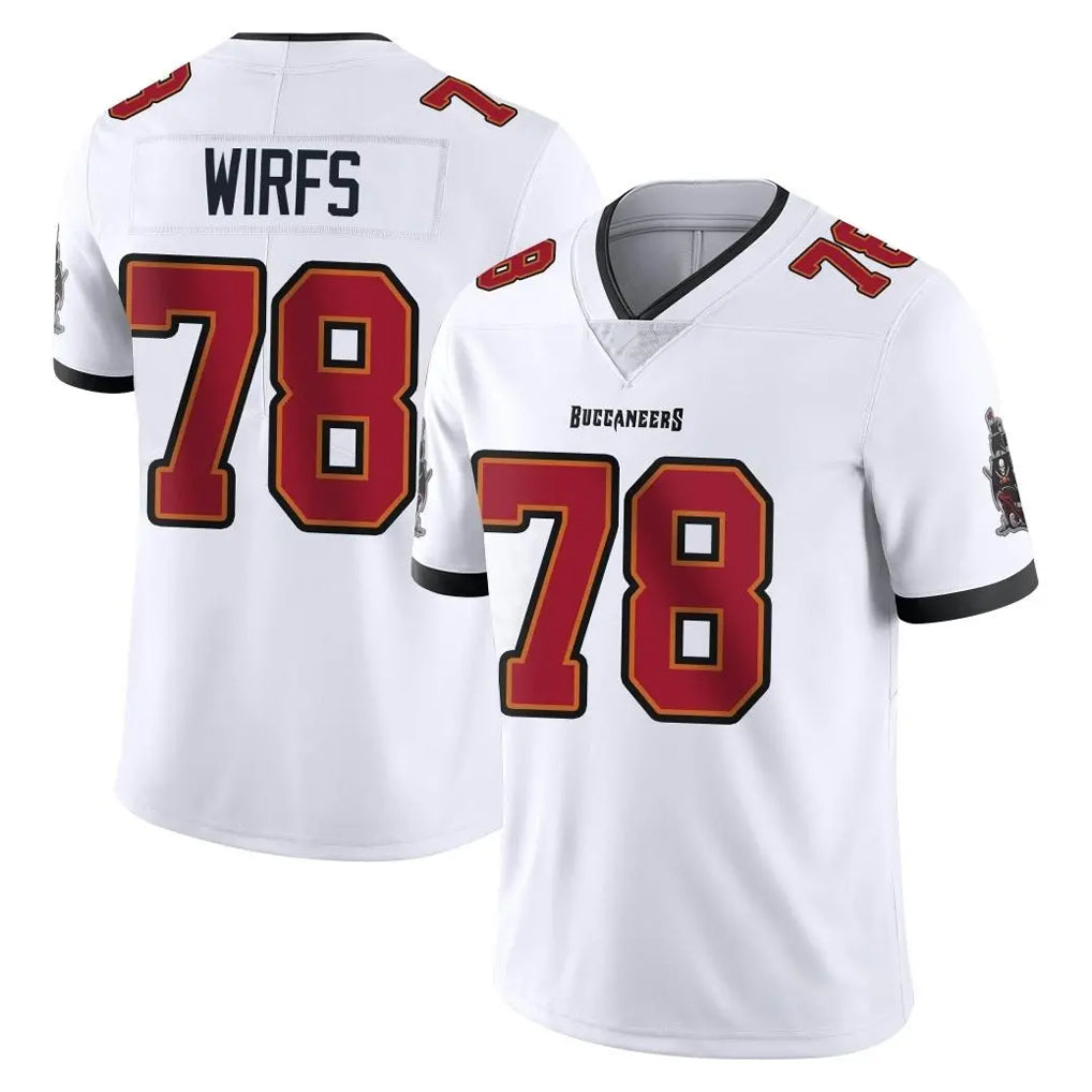 Parkc TB.Buccaneers #78 Tristan Wirfs Player White Limited Vapor Untouchable Home Game Stitched Jerseys