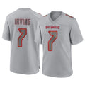 Parkc TB.Buccaneers #7 Bucky Irving Player Gray Atmosphere Fashion Home Game Stitched Jerseys