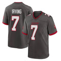 Parkc TB.Buccaneers #7 Bucky Irving Player Pewter Alternate Home Game Stitched Jerseys