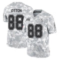 Parkc TB.Buccaneers #88 Cade Otton Player Arctic Camo Limited Salute To Service Home Game Stitched Jerseys