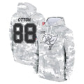 Parkc TB.Buccaneers #88 Cade Otton Player Arctic Camo Limited Salute to Service Pullover Hoodies Game Stitched Jerseys
