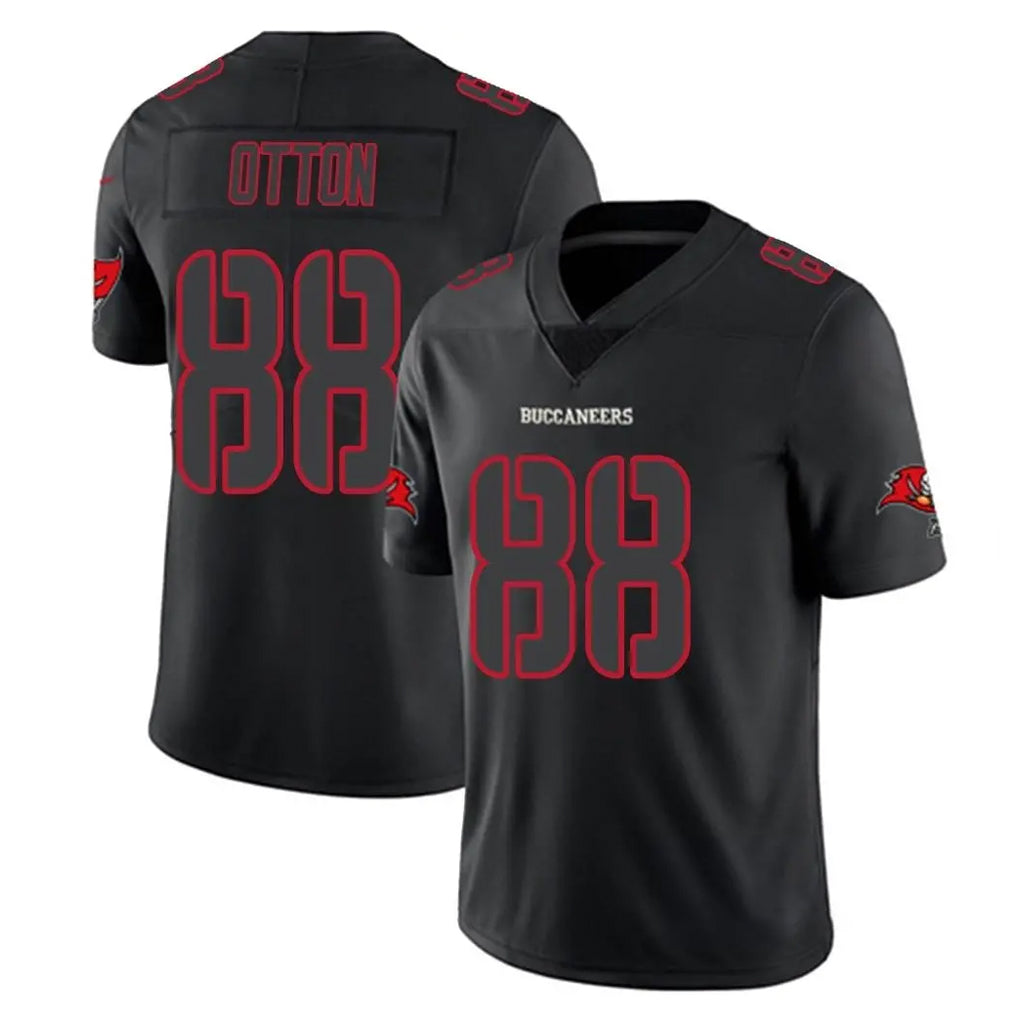 Parkc TB.Buccaneers #88 Cade Otton Player Black Impact Limited Home Game Stitched Jerseys