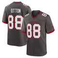 Parkc TB.Buccaneers #88 Cade Otton Player Pewter Alternate Home Game Stitched Jerseys